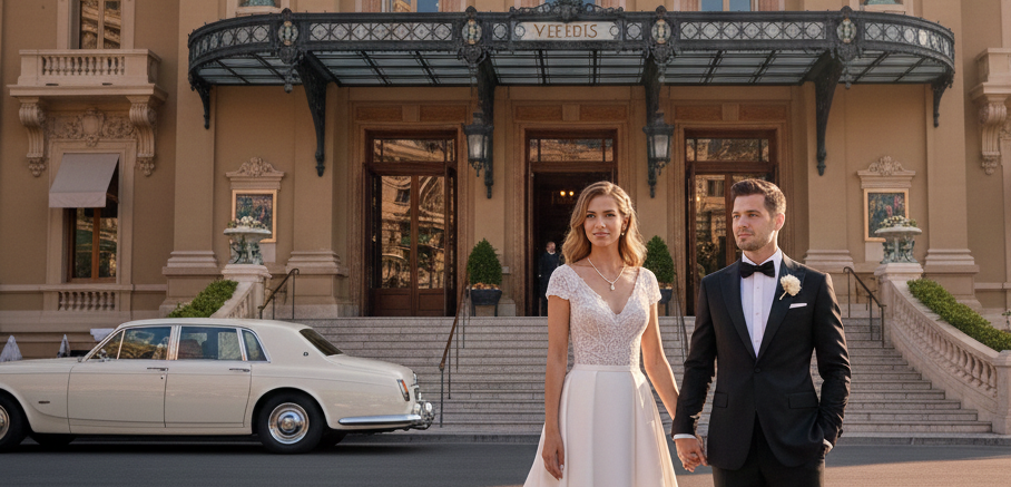 Grand casino monte carlo wedding photography